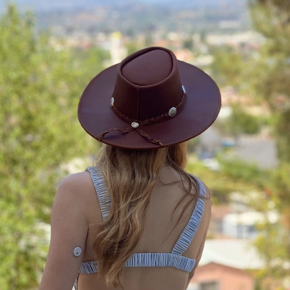 Genuine Hand-made Leather Hat